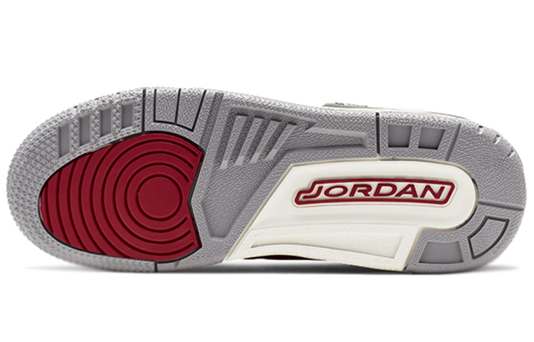 Женские кроссовки Jordan Legacy 312 Low (красно-белые) — Красныйбелый — фото 5