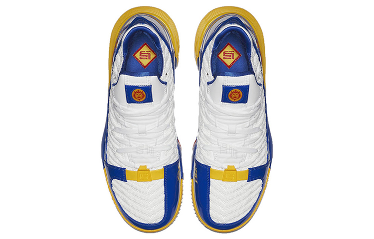 Кроссовки Nike Lebron 16 SuperBron OG (бело-сине-красные) — Белыйсинийкрасный — фото 3