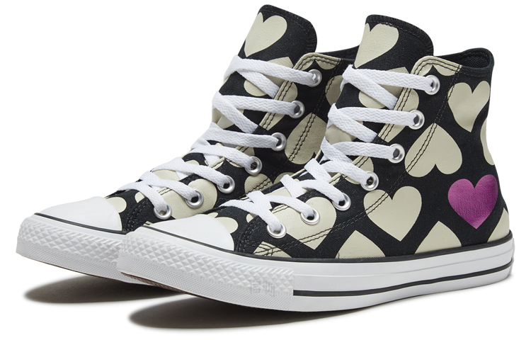 Женские кеды Converse Chuck Taylor All Star Hi (черный) — фото 3
