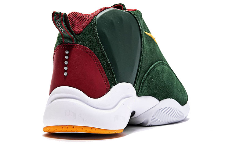 Мужские кроссовки Nike Air Zoom GP Seattle Supersonics (бело-зеленые) — фото 3