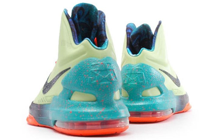 Мужские кроссовки Nike KD 5 All-Star Area 72 (зеленые) — фото 4