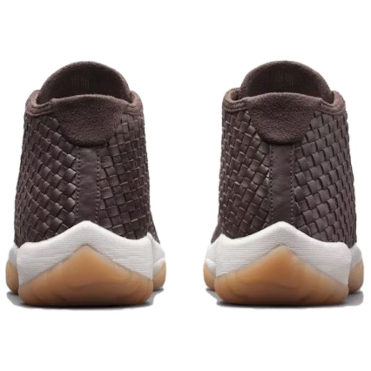 Мужские кроссовки Jordan Future Dark Chocolate (коричневые) — 深巧克力色/帆色/橡胶黄 — фото 5