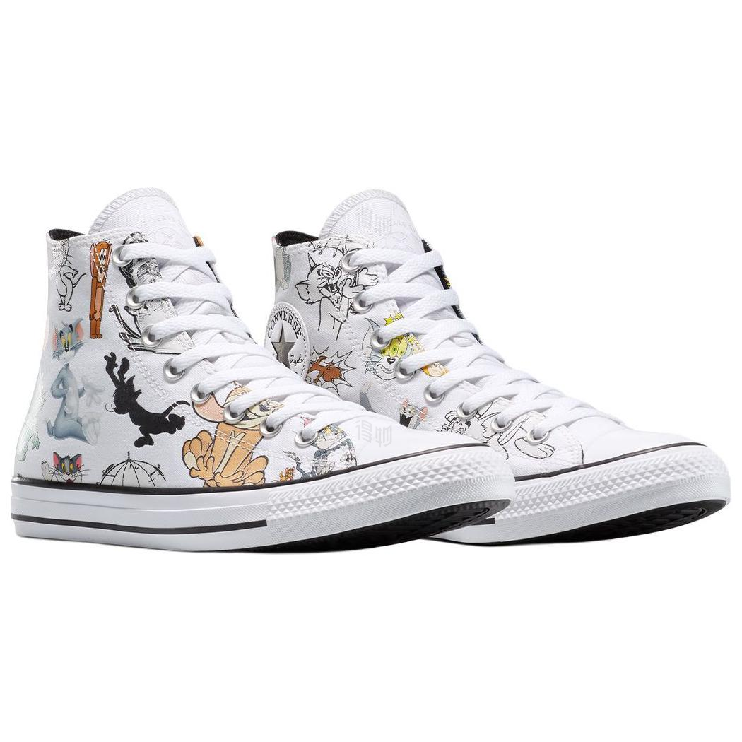Кеды Tom & Jerry x Converse CHUCK TAYLOR (белые) — фото 3