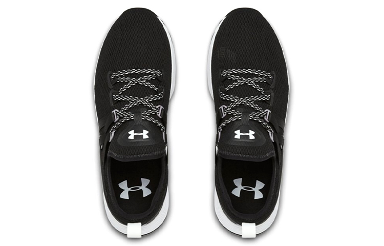 Женские кроссовки Under Armour Breathe Trainer (черно-белые) — фото 3