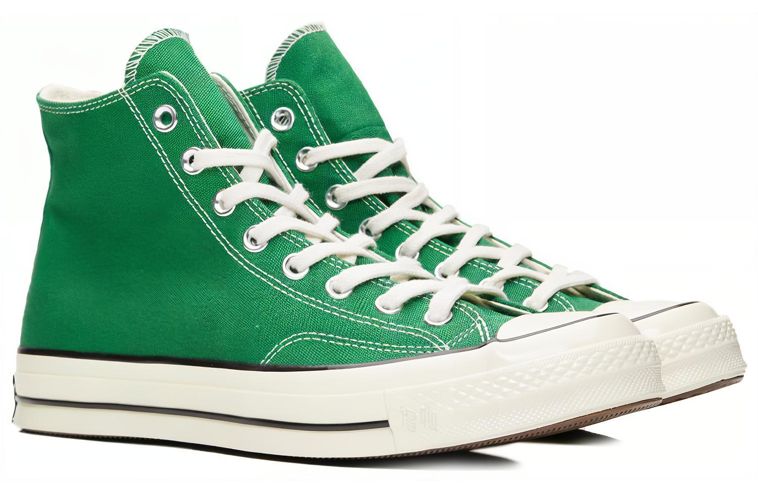 Кеды Converse Chuck Taylor All Star Hi Green Black (зеленые) — фото 3