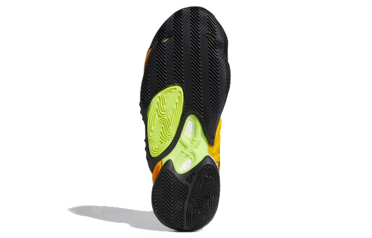 Мужские кроссовки adidas originals Crazy BYW X 2.0 (черно-желтые) — фото 5