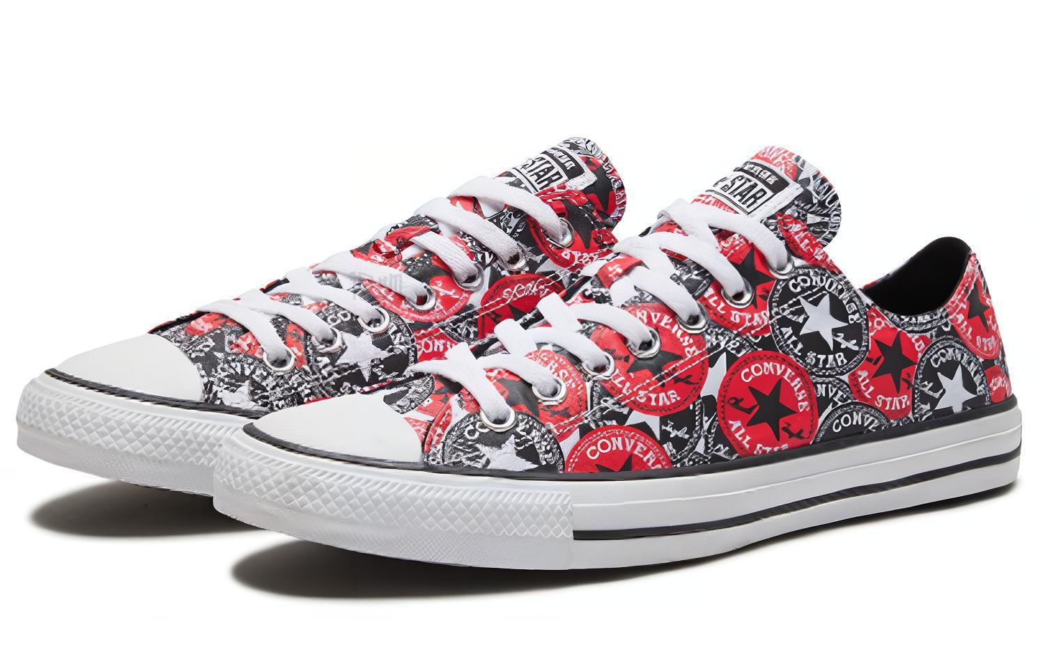 Кеды Converse Chuck Taylor All Star (черно-красный) — фото 3