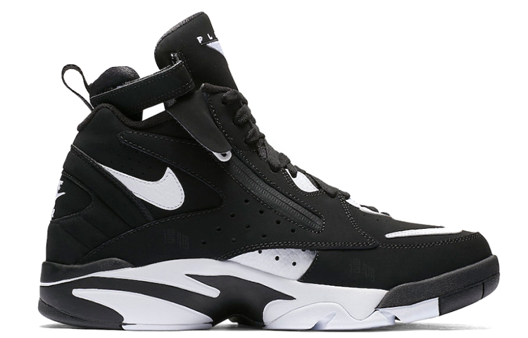 Мужские кроссовки Nike Air Flight Maestro 2 LTD Black White (черно-белые) — Чёрный / белый — фото 2