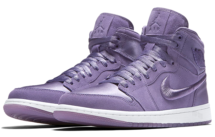 Женские кроссовки Jordan Air Jordan 1 Retro High Season Of Her Purple Earth (фиолетовый) — фото 3