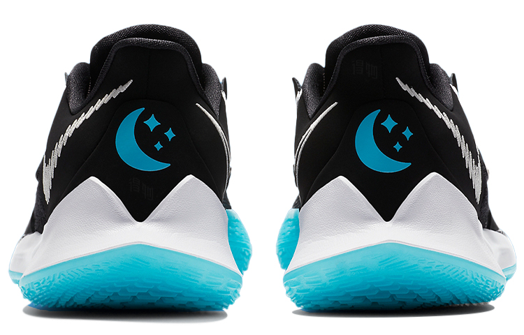 Кроссовки Nike Kyrie Low 3 Moon (черно-синие) — Чёрный / синий — фото 5