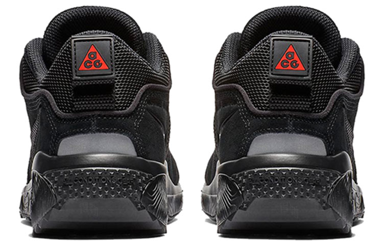 Мужские кроссовки Nike ACG Dog Mountain (черно-красные) — фото 5