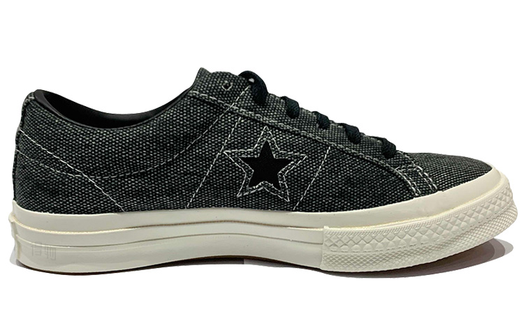 Кеды Converse One Star (черные) — фото 2