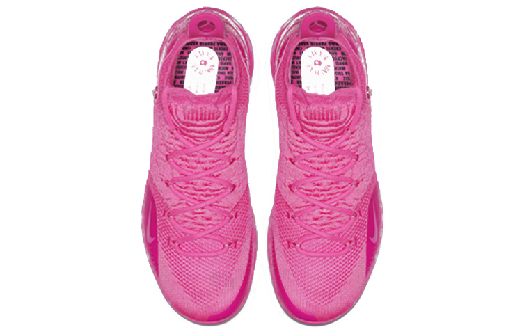 Мужские кроссовки Nike KD 11 Aunt Pearl (розовые) — фото 3