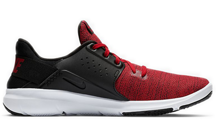 Мужские кроссовки Nike Flex Control 3 (черно-красные) — Чёрныйкрасный — фото 2