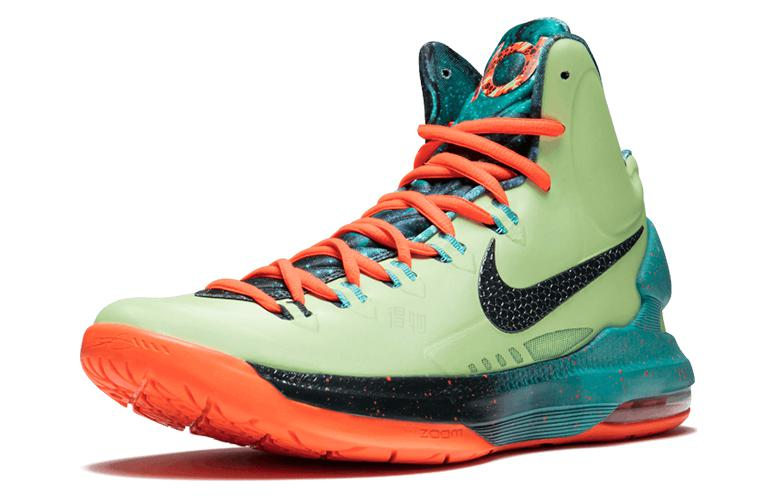 Мужские кроссовки Nike KD 5 All-Star Area 72 (зеленые) — фото 3