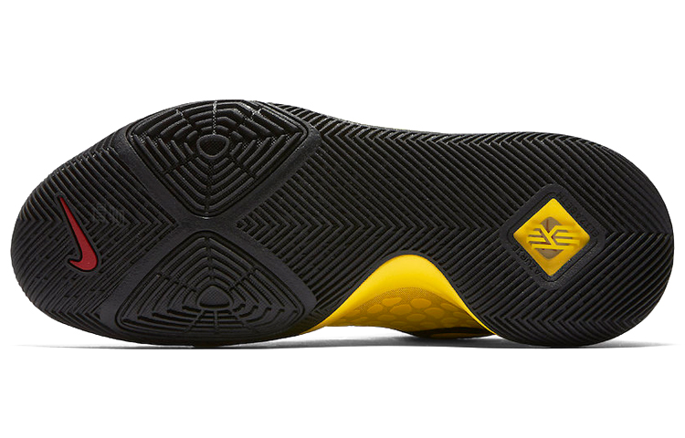 Мужские кроссовки Nike Kyrie 3 Mamba Mentality Bruce Lee OG (желто-черно-красные) — Жёлтый / чёрный / красный — фото 6