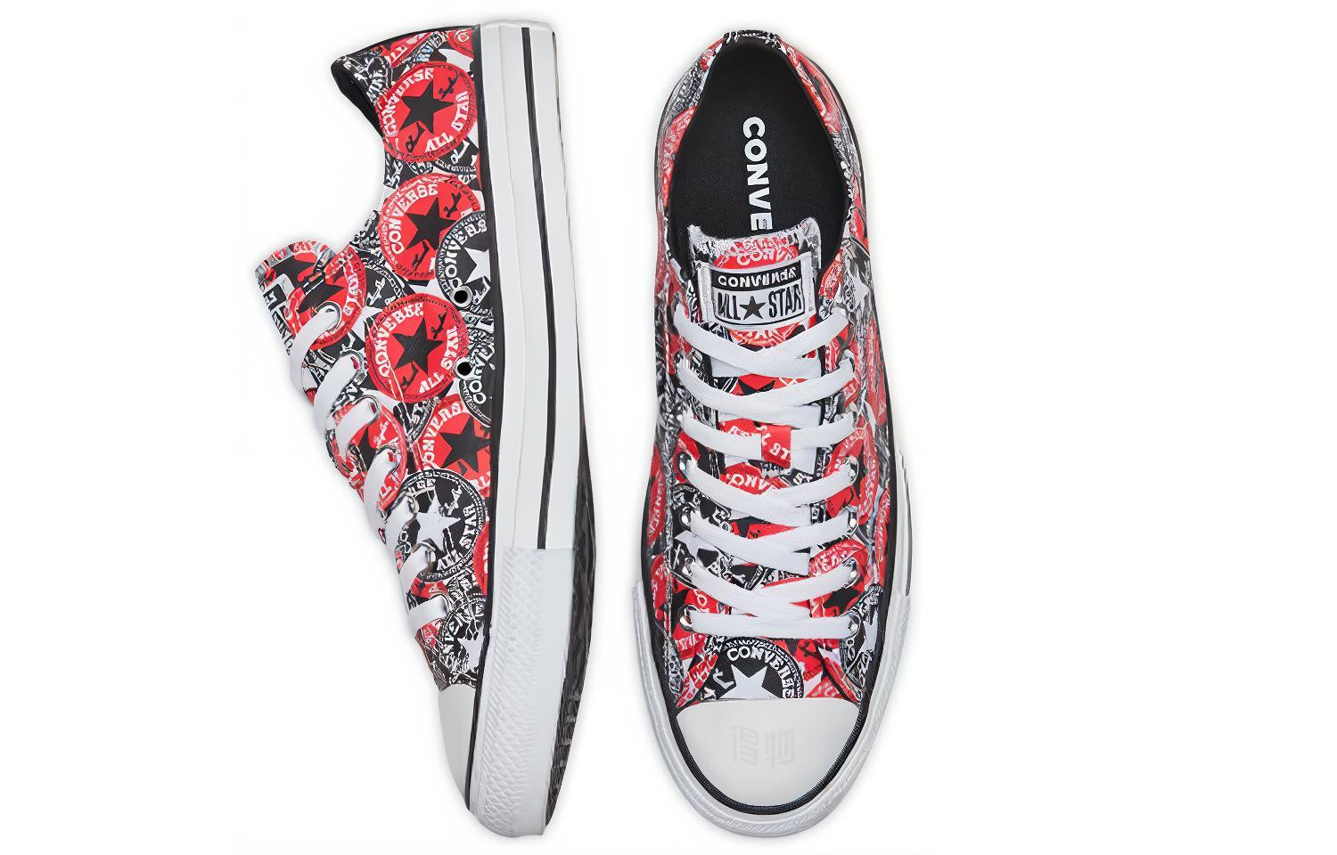 Кеды Converse Chuck Taylor All Star (черно-красный) — фото 4
