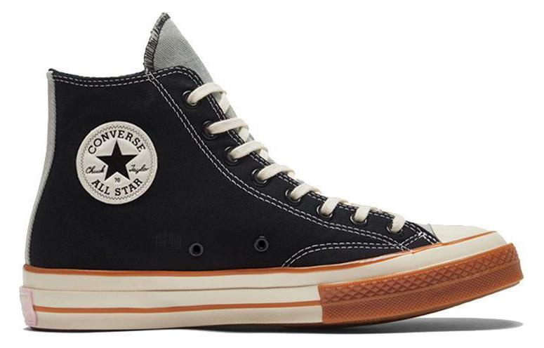 Кеды Converse 1970s Chuck Taylor All Star (черно-бежевые) — Чёрный — фото 2