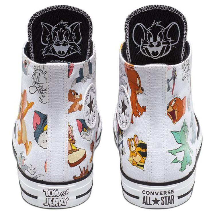 Кеды Tom & Jerry x Converse CHUCK TAYLOR (белые) — фото 4