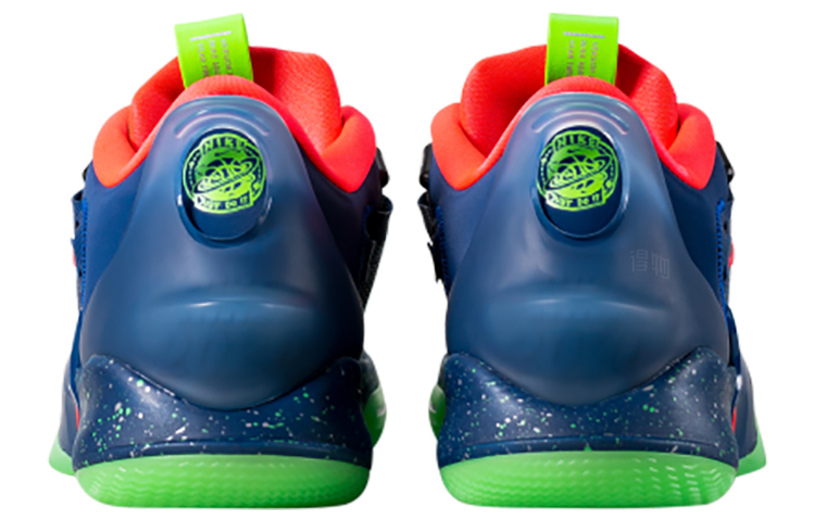 Мужские кроссовки Nike Adapt bb 2.0 'Planet of Hoops (сине-зеленые) — фото 5