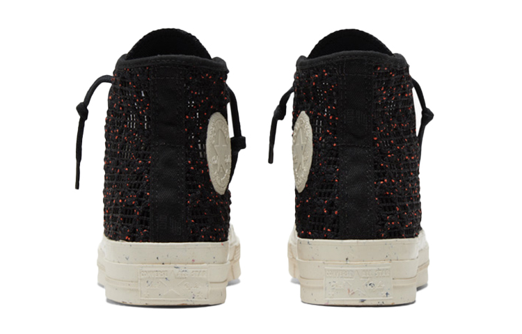 Женские кеды Converse 1970s Chuck Taylor All Star (черно-красные) — фото 5