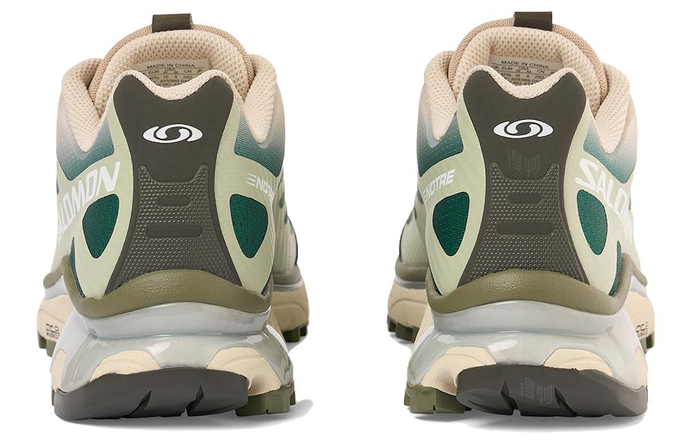 Кроссовки Salomon × Notre XT-4 (бело-зеленые) — Зелёный — фото 5