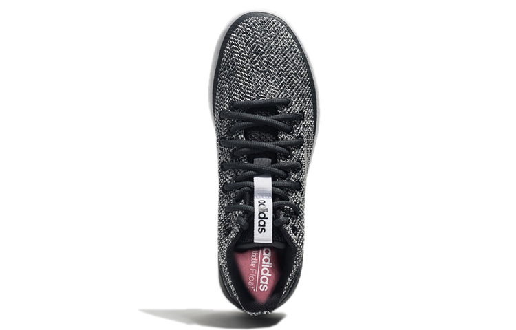 Женские кроссовки adidas neo Bball80s (черно-бело-серые) — фото 5
