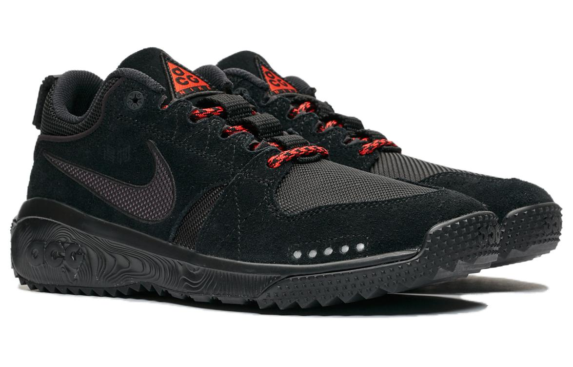 Мужские кроссовки Nike ACG Dog Mountain (черно-красные) — фото 4