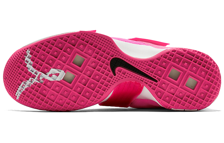 Мужские кроссовки Nike zoom soldier 10 LeBron EP "Think Pink" (розовые) — фото 6