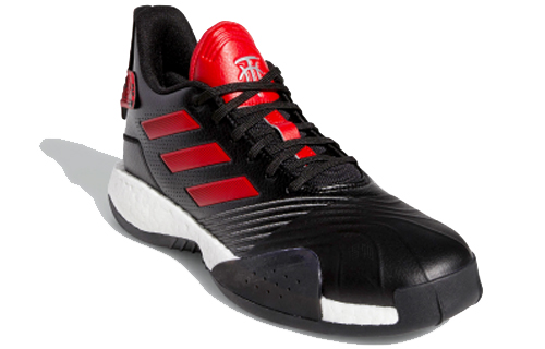 Мужские кроссовки adidas T mac Millennium CNY (черно-красные) — Чёрныйкрасный — фото 3