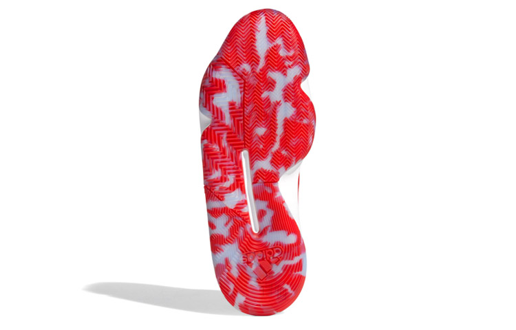 Мужские кроссовки adidas Pro Bounce Madness 2019 Low (красно-белые) — фото 6