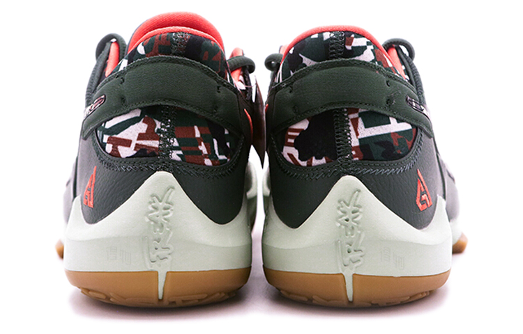 Мужские кроссовки Nike Freak 2 (зеленыйоранжевый) — Зелёныйоранжевый — фото 4