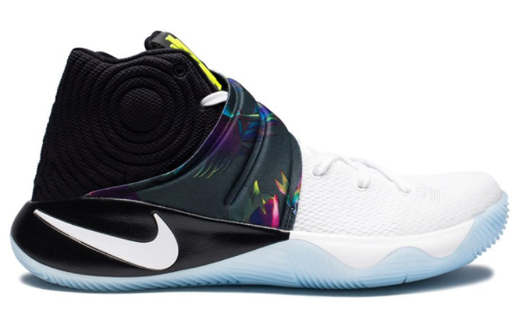 Мужские кроссовки Nike Kyrie 2 Parade (черно-белые) — фото 2