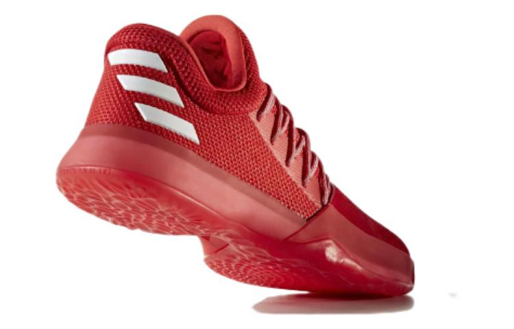 Мужские кроссовки adidas Harden Vol.1 (красные) — фото 4