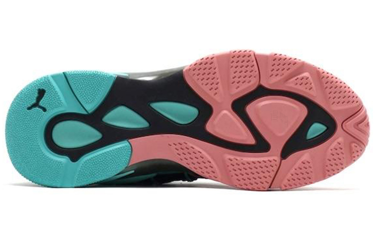 Кроссовки PUMA LQDCELL Cell Omega Manga Cult (красно-синий) — фото 5