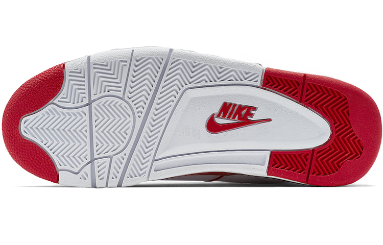 Кроссовки Nike Air Flight 89 (бело-красные) — фото 5