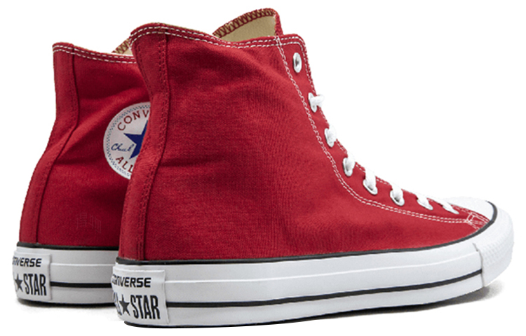 Кеды Converse All Star BB Prototype CX Chuck Taylor Hi Top (бордовые) — 酒红 — фото 4