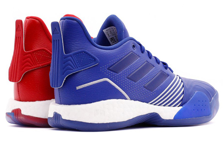 Мужские кроссовки adidas T mac Millennium (разноцветные) — 蓝红鸳鸯 — фото 4