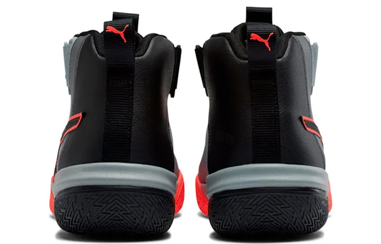 Мужские кроссовки PUMA Legacy (черно-красные) — фото 4