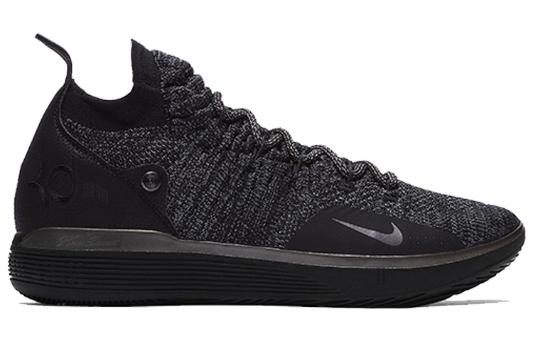 Мужские кроссовки Nike KD 11 Black Twilight Pulse (черные) — фото 2