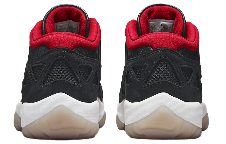 Мужские кроссовки Jordan Air Jordan 11 retro low ie "bred" (черно-красный) — Чёрный / красный — фото 5