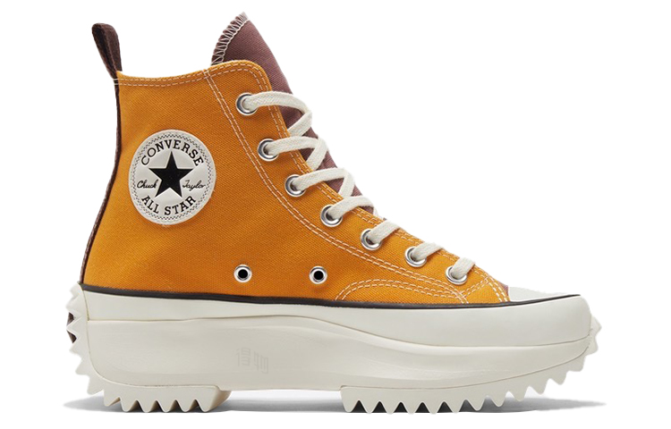Кеды Converse Run Star Hike Tri-Panel (оранжево-белый) — фото 2