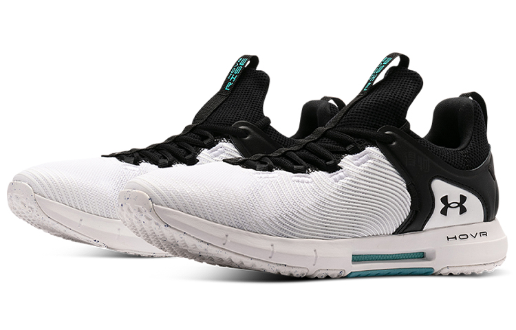 Мужские кроссовки Under Armour Hovr Rise 2 (бело-черный) — фото 3