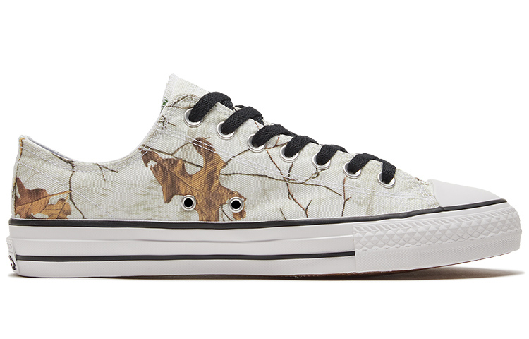 Кеды Converse Chuck Taylor All Star Pro (белые с рисунком) — Белый — фото 2