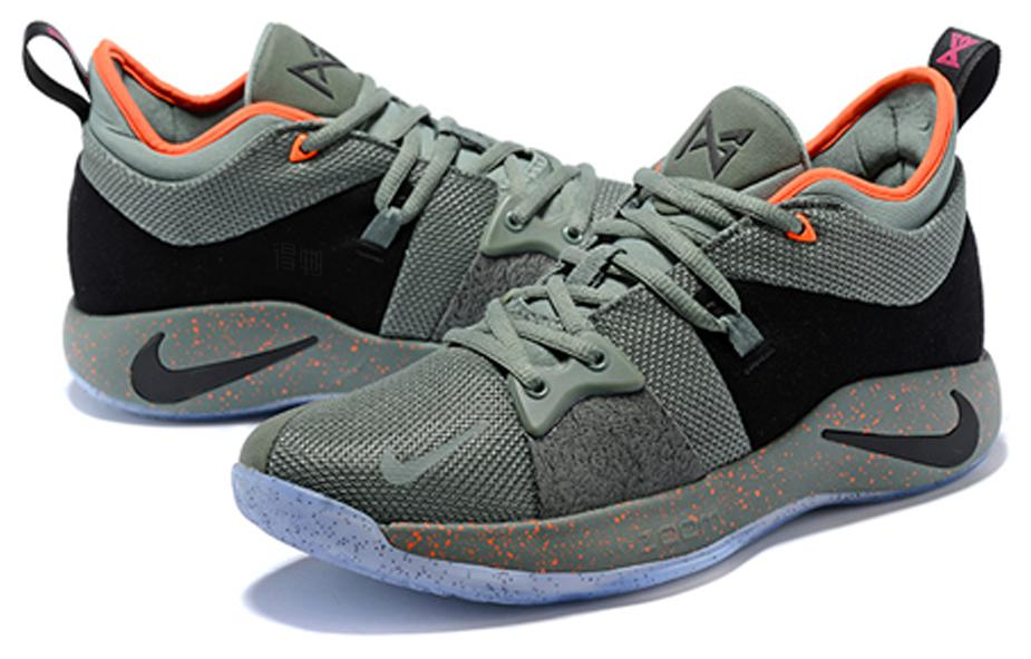 Кроссовки Nike PG 2 All-Star (2018) ASG OG (хаки / фиолетовый) — фото 4