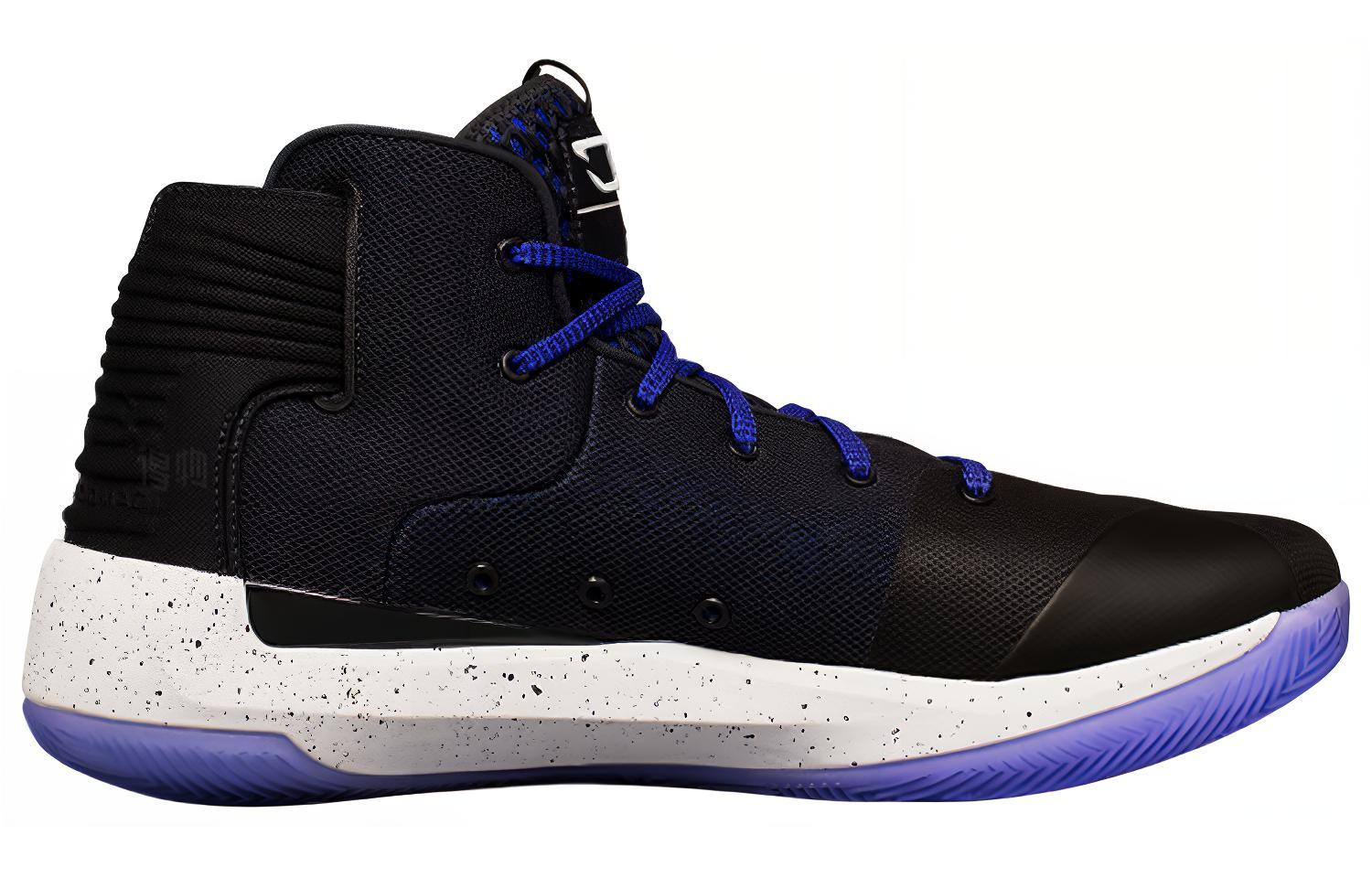 Мужские кроссовки Under Armour Curry 3zer0 (синие) — фото 2