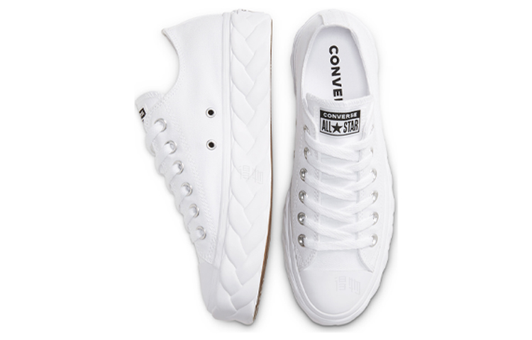 Женские кеды Converse Chuck Taylor All Star (белые) — Белый — фото 4