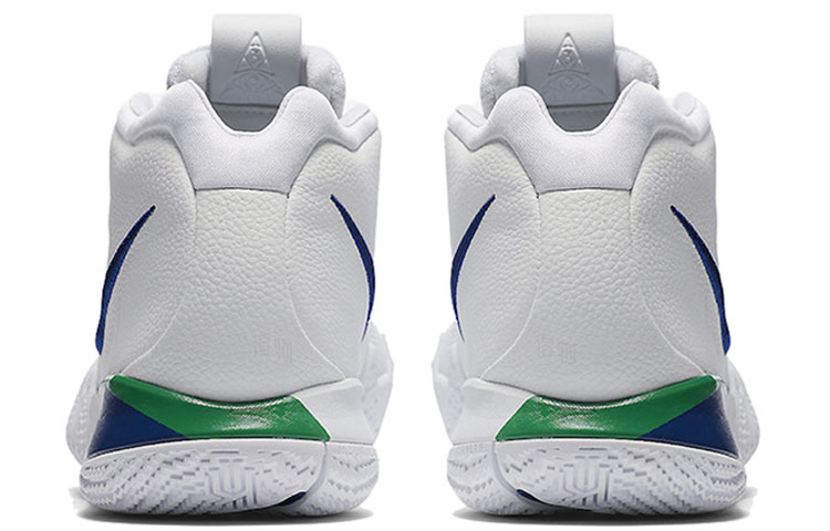 Мужские кроссовки Nike Kyrie 4 "Seattle Seahawks" OG 4 (белый / синий / зеленый) — Белый / синий / зелёный — фото 5