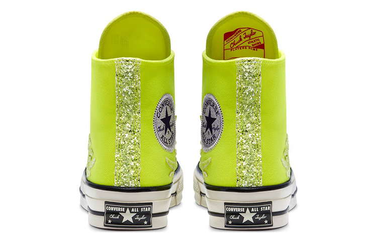 Женские кеды Converse 1970s (лимонно-желтые) — 荧光黄 — фото 4