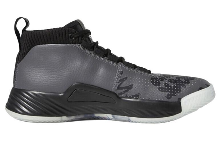 Мужские кроссовки adidas D Lillard 5 (черный) — Чёрный — фото 2